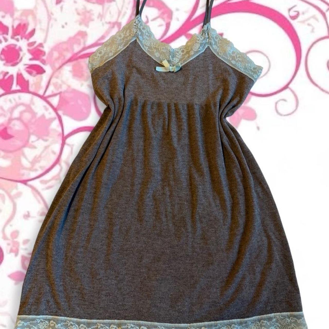 Victoria's Secret PINK Lace Trim Babydoll Dress
