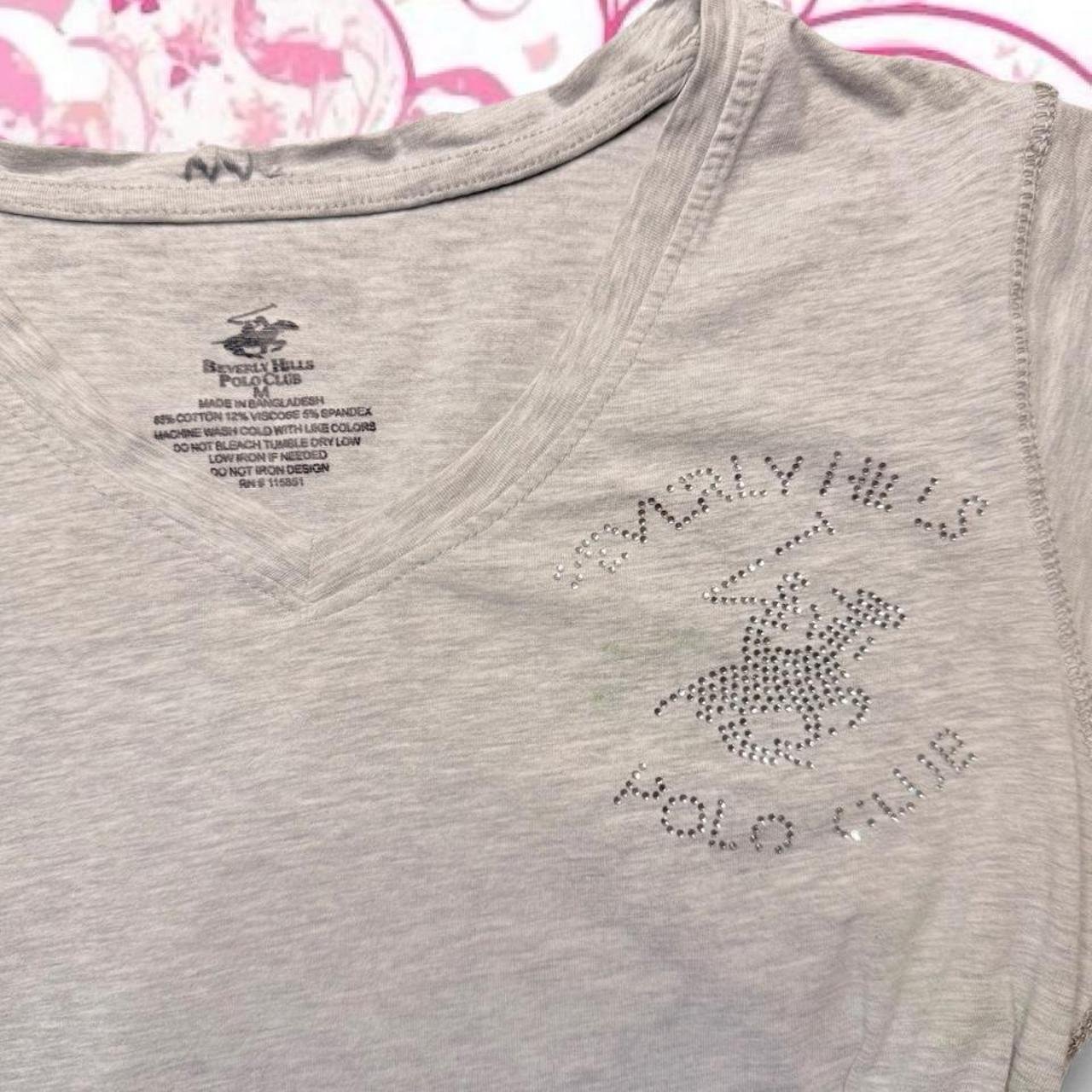 Polo Ralph Lauren Rhinestone Logo Baby Tee