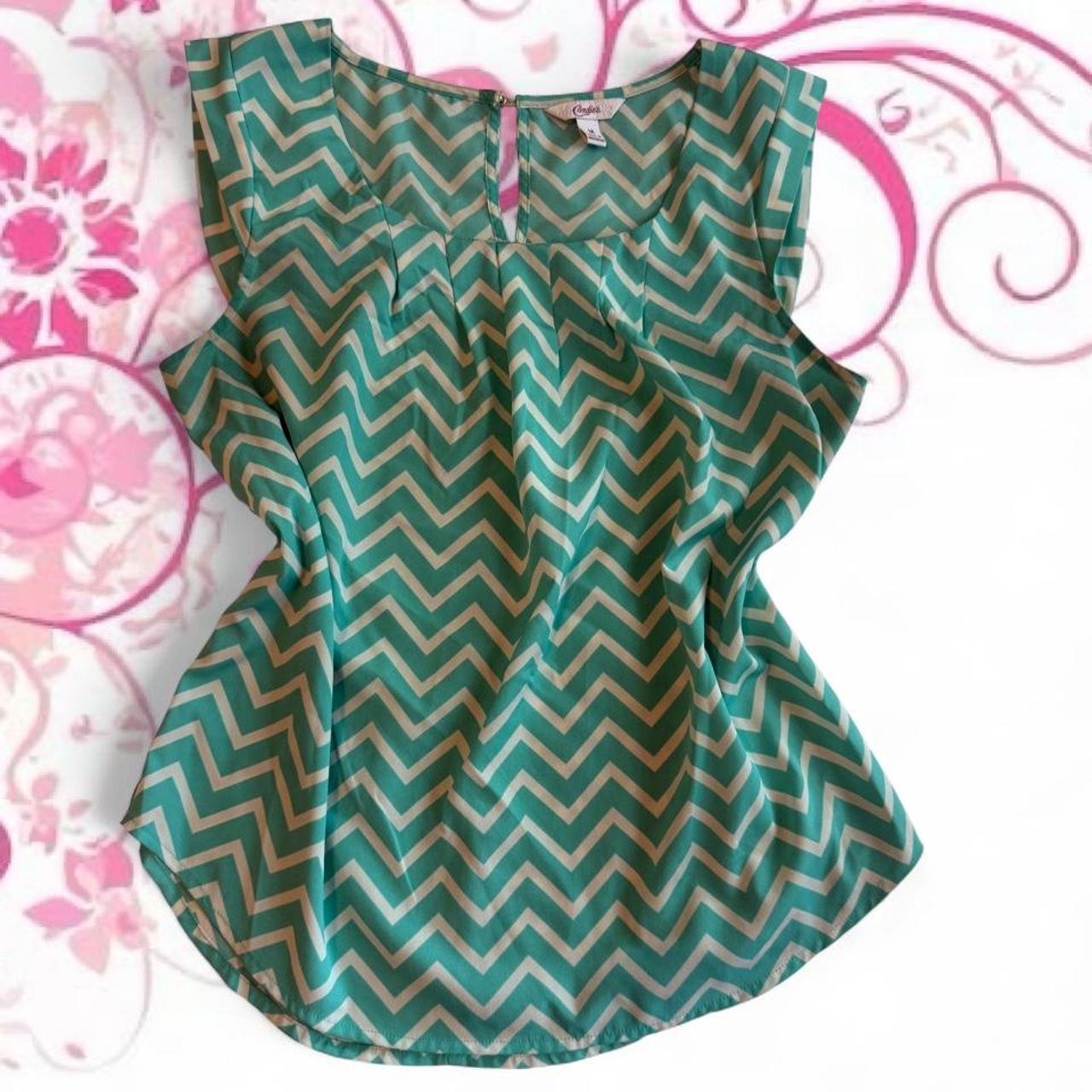 Candie's Chevron Blouse