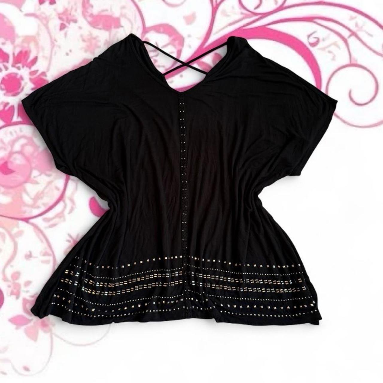 Avenue Studded Trim Blouse