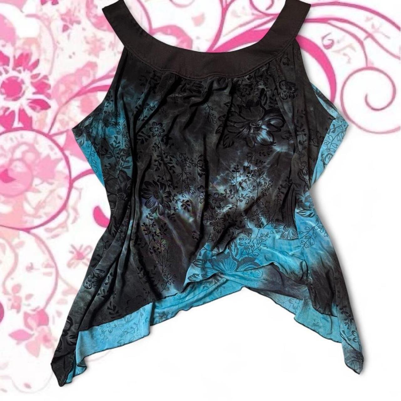 Sami & Jo Butterfly Tie-Dye Tank Top
