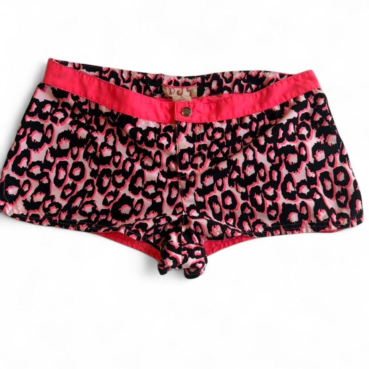 Ocean Pacific Leopard Print Board Shorts