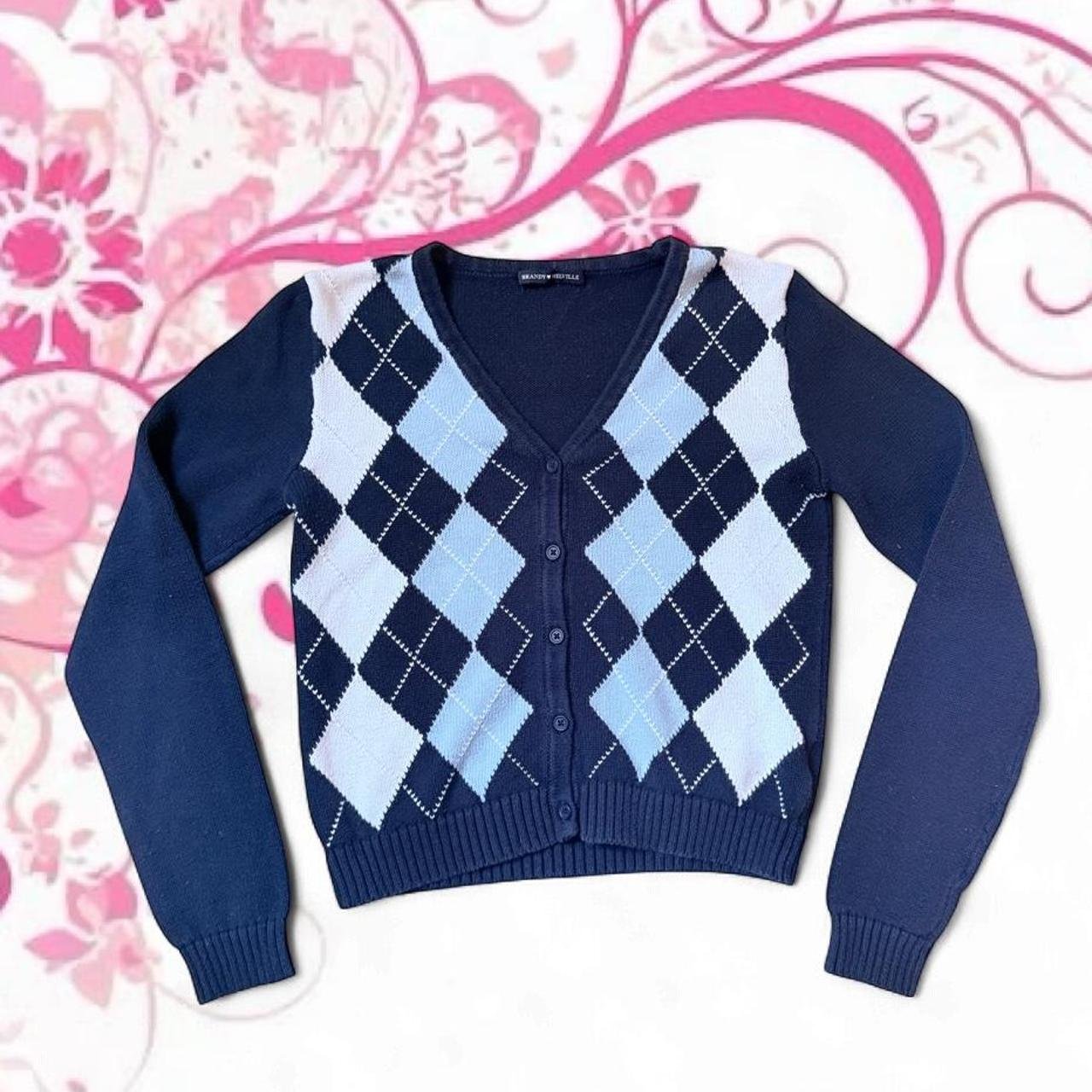 Brandy Melville Argyle Cardigan