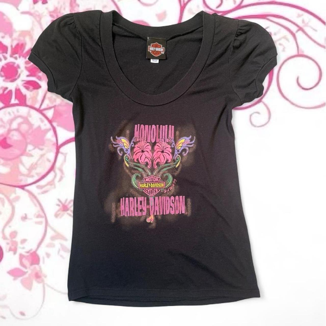 Harley Davidson Motorcycle Baby Tee