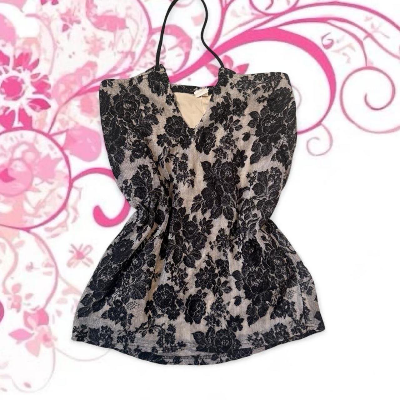 Sweet Pea Collection Floral Halter Top