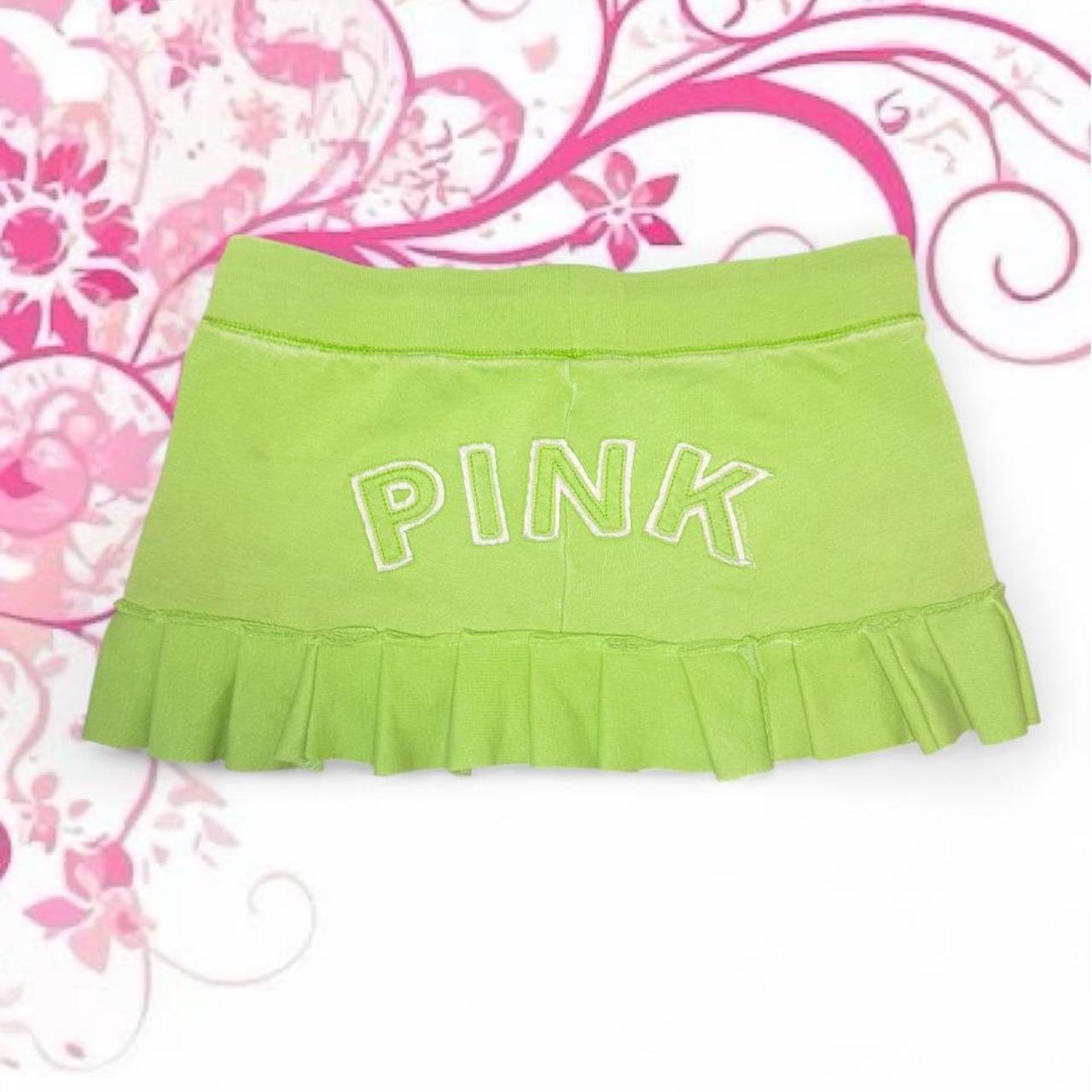 Victoria's Secret PINK Ruffle Micro Skirt with Bow