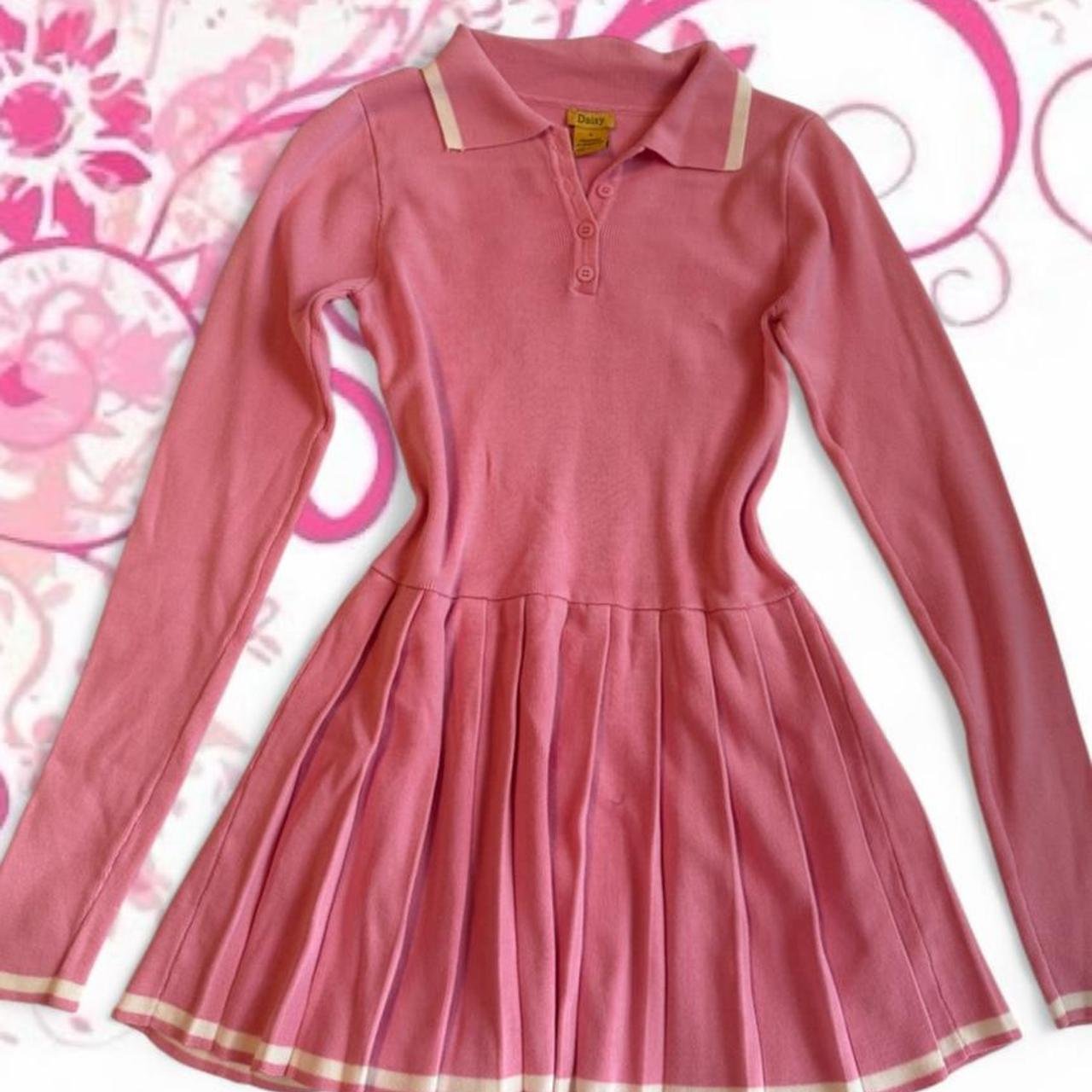 Daisy Long Sleeve Polo Dress