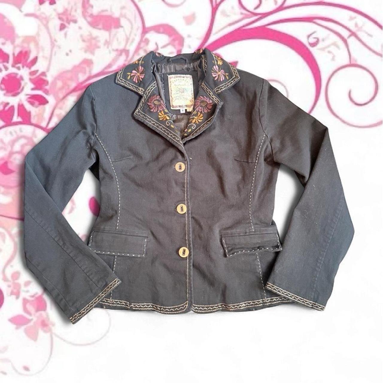 Paparazzi Embroidered Canvas Jacket