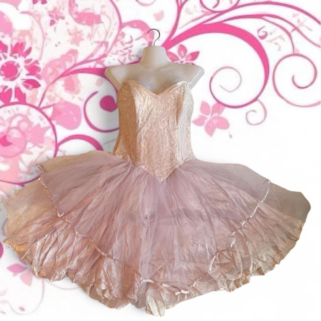 Gunne Sax Lace Bodice Tulle Ballet Dress