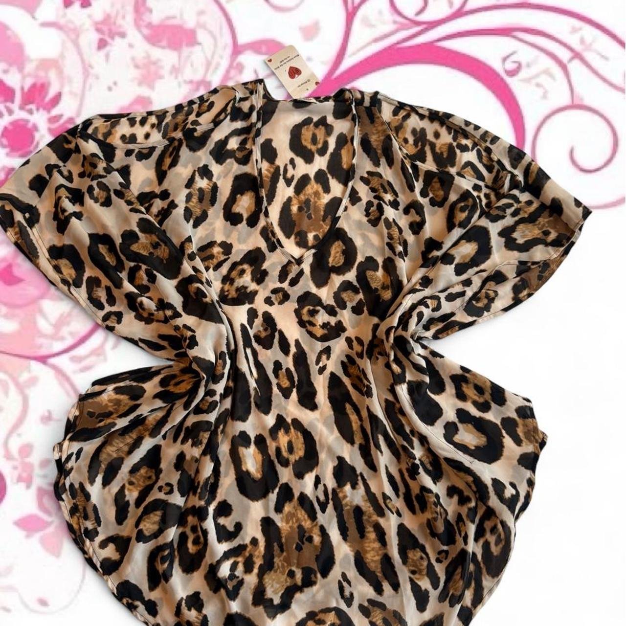 Show Me Your Mumu Leopard Blouse