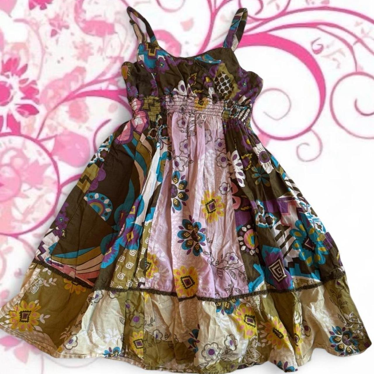The Children's Place Floral Ruffle Dress