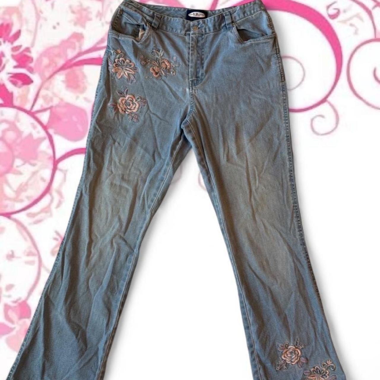 L.A. Blues Floral Embroidered Jeans